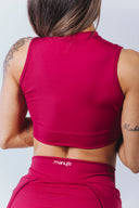 Short Saia Active Vinho