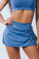 Short Saia Active Azul